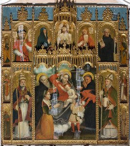 Polyptych of Our Lady of Help by Agostino da Casanova