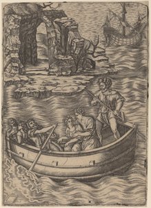 The Barc by Agostino dei Musi after Raphael