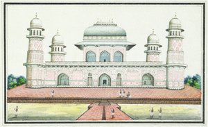 The Tomb of Itimad-Ud-Daula, near Agra, c.1830s by Agra School
