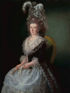 Portrait of María Josefa Piscatori, Marquesa de San Andrés (1757-1807), wife of Pedro López de Lerena by Agustín Esteve