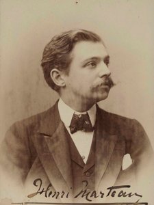 Portrait of the Violinist and Composer Henri Marteau by Aime Dupont
