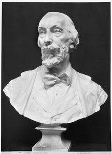Bust of Auguste Vacquerie (1819-95)
