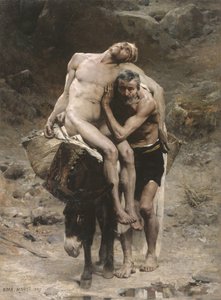 The Good Samaritan by Aimé Nicolas Morot