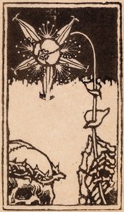 Death and the Flower by Akseli Gallen-Kallela