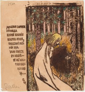 Flower of Death by Akseli Gallen-Kallela