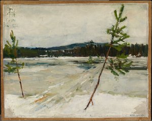 Path on the Ice by Akseli Gallen-Kallela