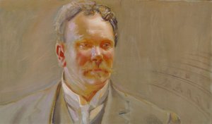 Portrait of Professor E.N. Setälä by Akseli Gallen-Kallela