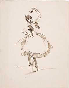 The Spanish Dancer by Akseli Gallen-Kallela