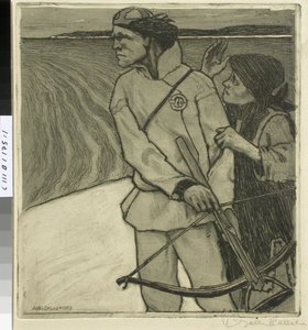 Vengeance of Joukahainen by Akseli Gallen-Kallela