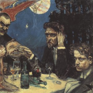 The Symposium, Study Right Jean Sibelius by Akseli Gallen Kallela