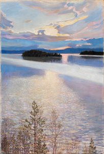 Lake View by Akseli Valdemar Gallen-Kallela