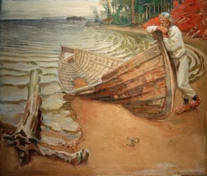 A. Gallen-Kallela, The Lamenting Boat