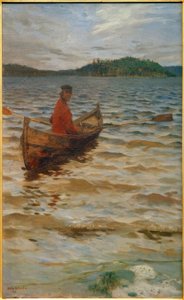 The Rower by Akseli Valdemar Gallen Kallela