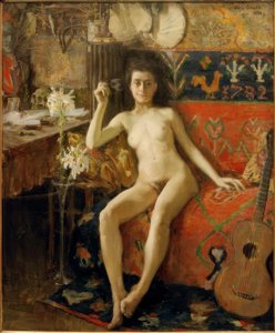 Unmasked by Akseli Valdemar Gallen Kallela