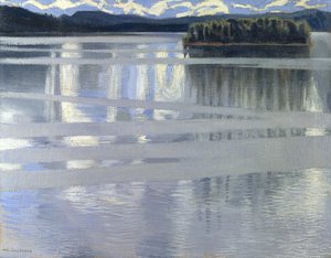 Lake Keitele by Akseli Valdemar Gallen Kallela