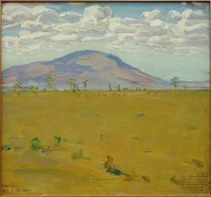 Mount Kenya - Wakamba Plain by Akseli Valdemar Gallen Kallela