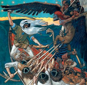 The Defence of the Sampo by Akseli Valdemar Gallen Kallela