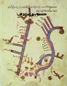 The Tigris and the Euphrates by Al Istakhri