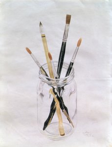 Brushes in a Jar