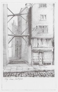 London Lanes: Long Lane, Smithfield by Alan Stapleton