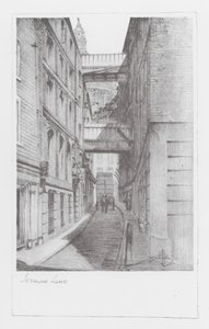 London Lanes: Sermon Lane by Alan Stapleton
