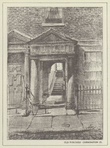 Old Porches, Carrington Street by Alan Stapleton