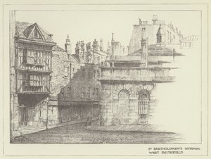 St Bartholomews Gateway, West Smithfield by Alan Stapleton