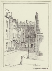 Warwick Street, Regent Street by Alan Stapleton
