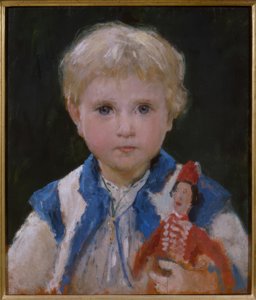 Girl with Puppet