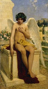 The Genius of Death by Albert Anker