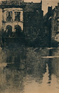 Old Houses by the Water, c1886-1906, 1906-7