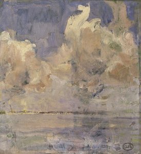 Clouds over the Sea by Albert Baertsoen