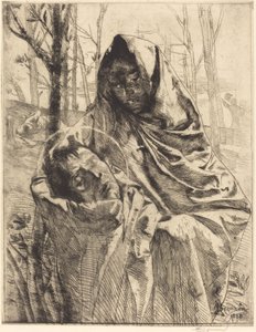 A Martyr by Albert Besnard