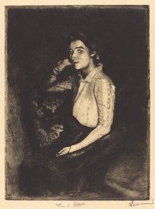La Biarrote by Albert Besnard
