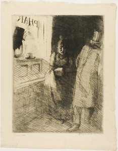Prostitution, plate ten from Woman