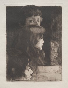 Study of Heads by Albert Besnard