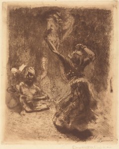 The Dancer of Tanjore by Albert Besnard