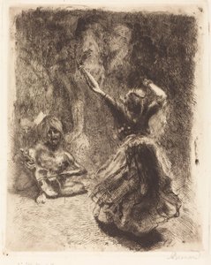 The Dancer of Tanjore by Albert Besnard