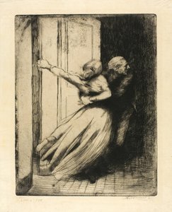 The Rape, plate eight from Woman by Albert Besnard