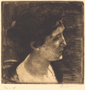 Woman in Full Profile
