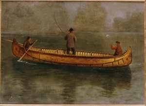 Fishing from a Canoe