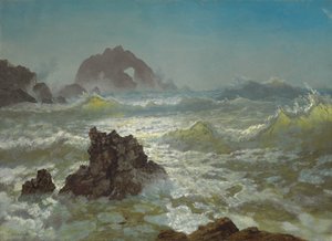 Seal Rock, California, c.1872 by Albert Bierstadt