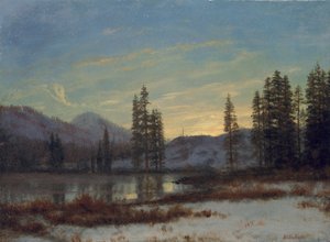 Snow in the Rockies by Albert Bierstadt