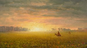 Sunset on the Prairies