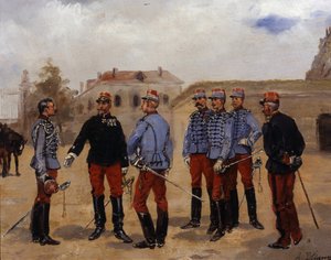 Hunters of Africa by Albert Bligny