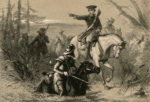 Major Washington on His Mission to the French Commander by Albert Bobbett