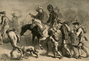 Uprising of the New England Yeomanry, 1877 by Albert Bobbett