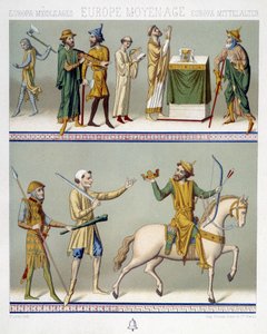 Civilian Costumes in the Middle Ages - in 