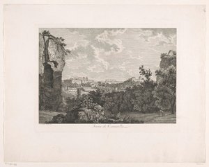 Baths of Caracalla (series title: Picturesque Etched Prospects from Italy)