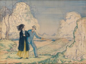 Romance by Albert Daniel Rutherston